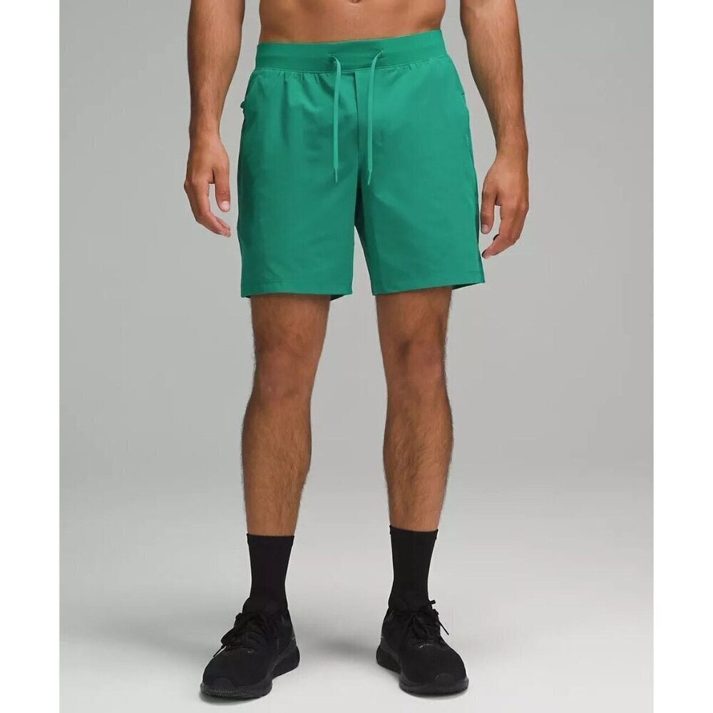 Zeroed In Linerless Short 7" - Cascade Green